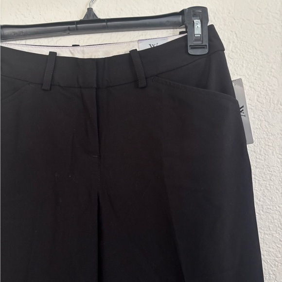 Worthington Modern Fit Black Wide Leg Trousers - Picture 2 of 11